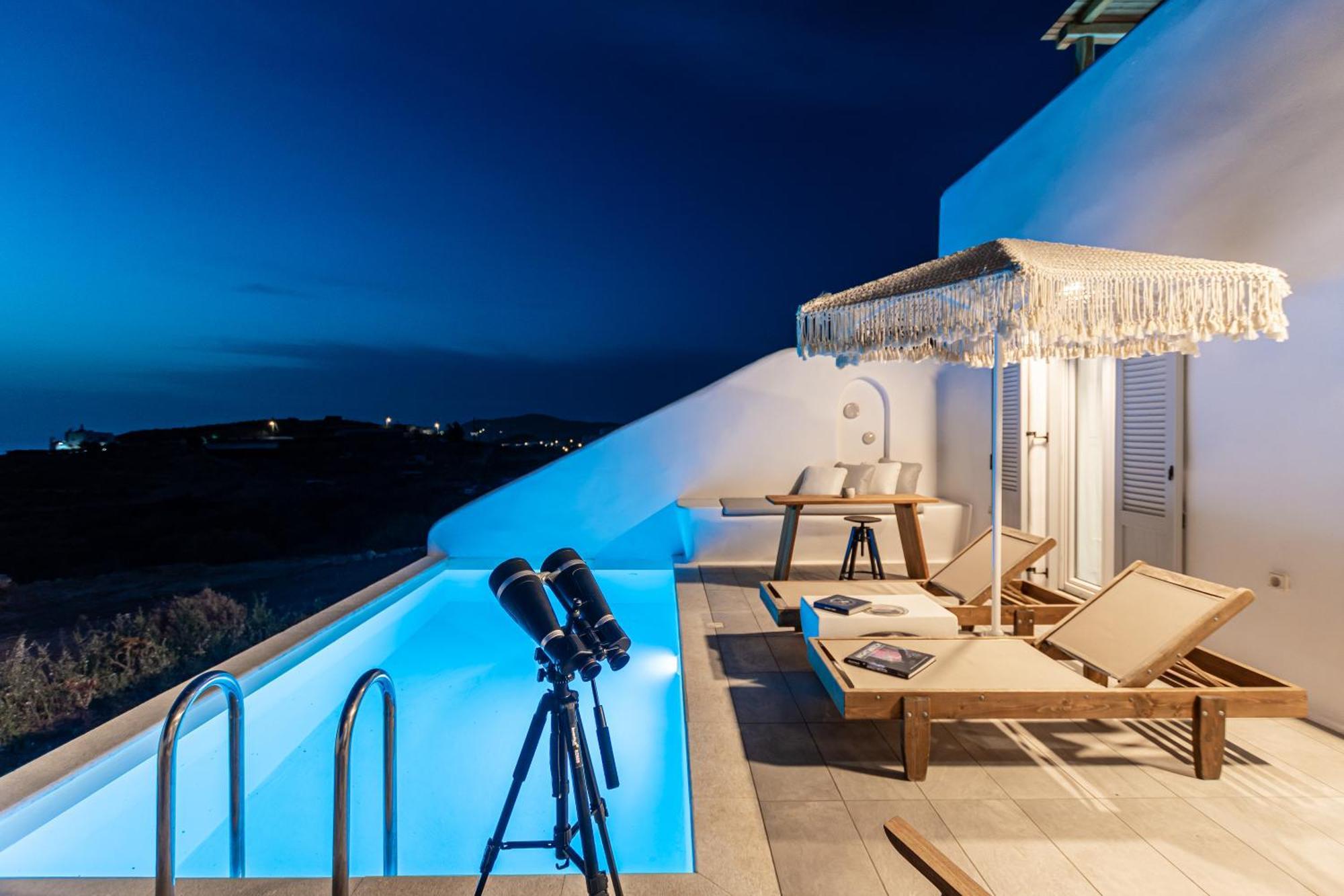 Ariadne'S Crown Luxury Suites With Private Pool Vivlos Exterior photo